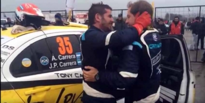 Emoción de la Carrera