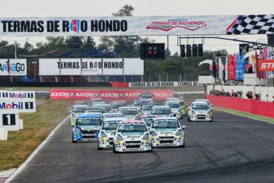 Castelli compitió en Termas