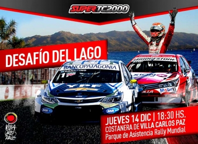 El Súper TC2000 acelerará en el Lago San Roque