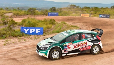 Díaz lidera el Rally de Villa Carlos Paz 