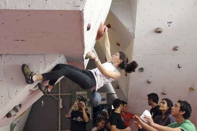 El Bloque copó el Provincial de Escalada