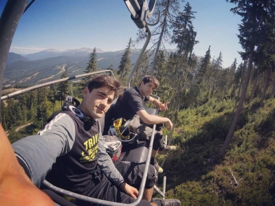 ¡Dos rayos en Whistler!