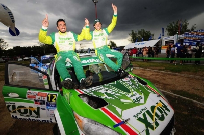 Nico Díaz festejó en el Gran Premio