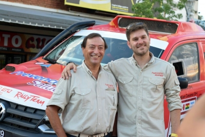 Jorge Mansilla presentó el equipo del Dakar 