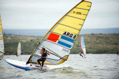 Reutemann, a Flota de Oro en el Mundial de Windsurf