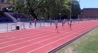 VIDEO: Los 100 metros de Vicky Woodward