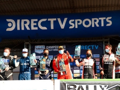 Rally Argentino: Daparte, Klus y Díaz subieron al podio en Cruz del Eje