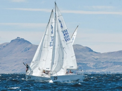 Embarcaciones locales se lucieron en el Campeonato Argentino de J24 en Bariloche